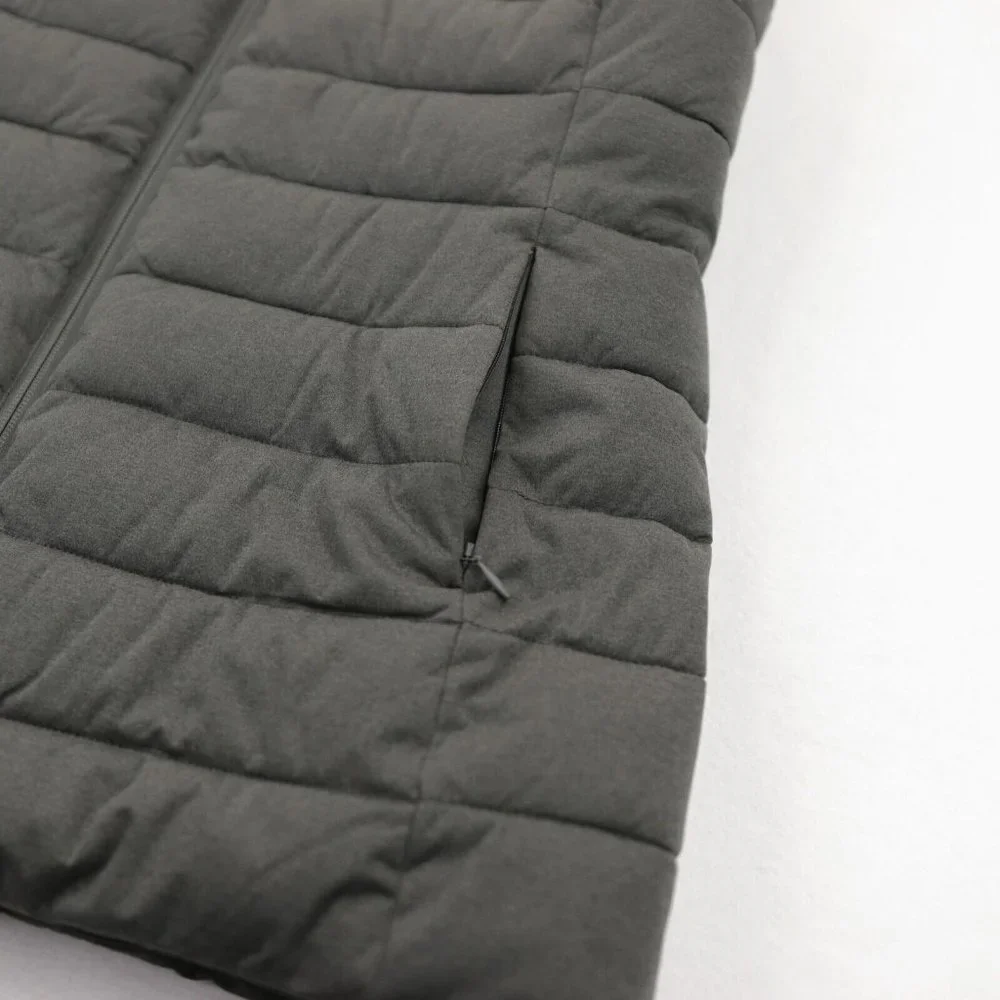 Save the Duck Full Zip Puffer Vest Women's Size 2/US Medium Gray - Picture 3 of 9